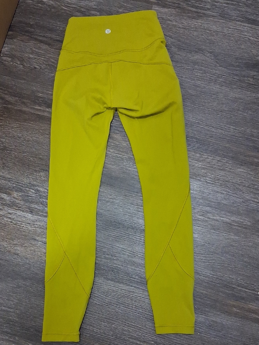 lululemon athletica Yellow-Green High-Rise Leggings